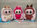 Morral Mochila con Relieve Labubu