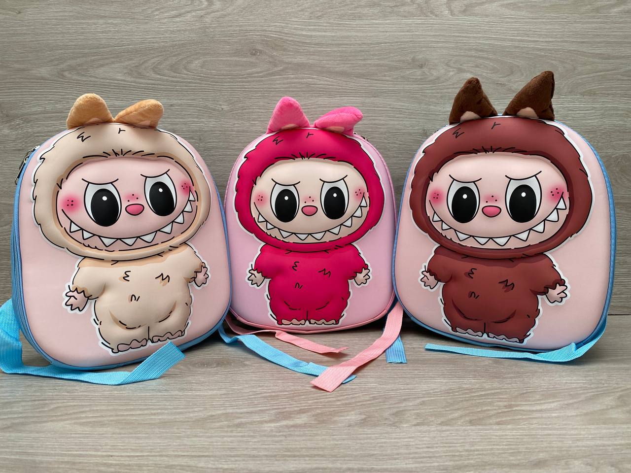 Morral Mochila con Relieve Labubu