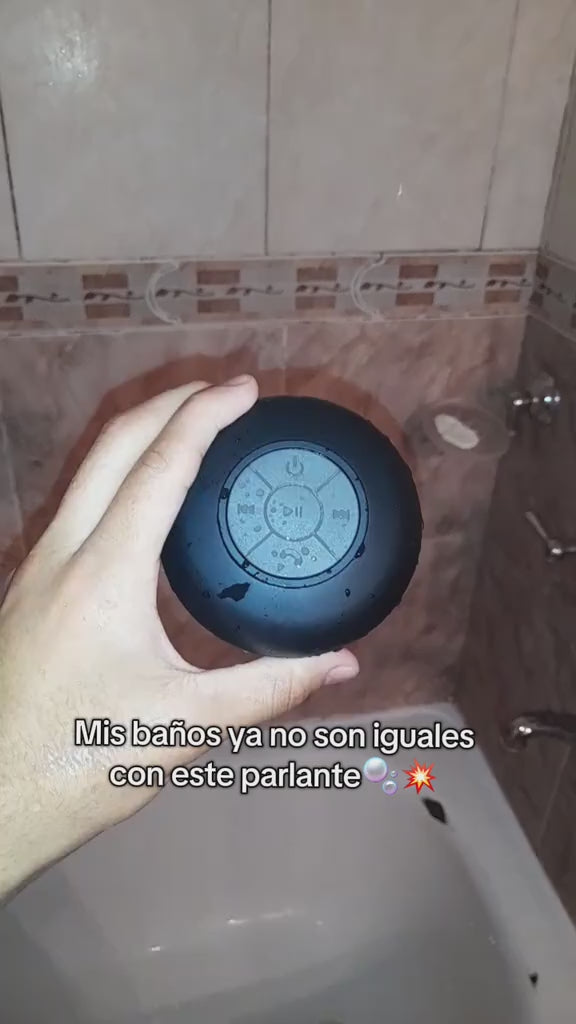 parlante ducha rgb